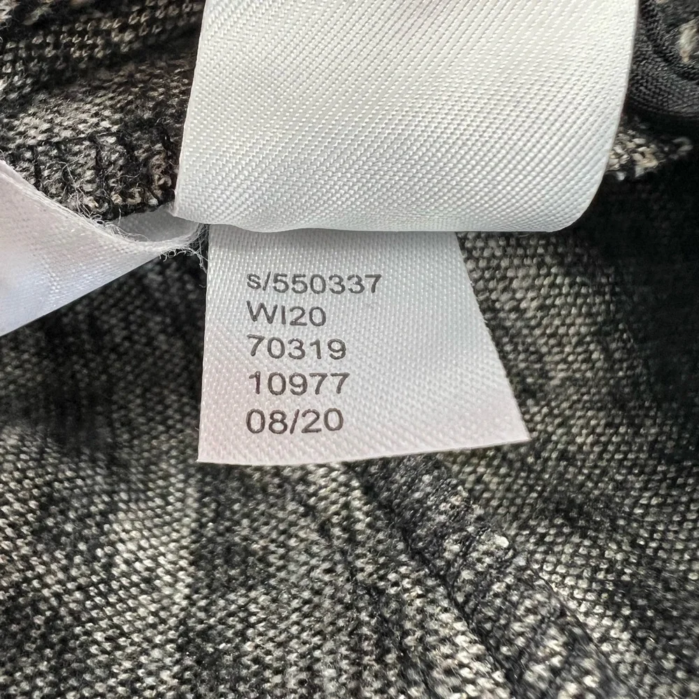 Ann Taylor Houndstooth Wide Leg Trousers Sz 0 Pants Ivory Black Career Preppy - Picture 10 of 10